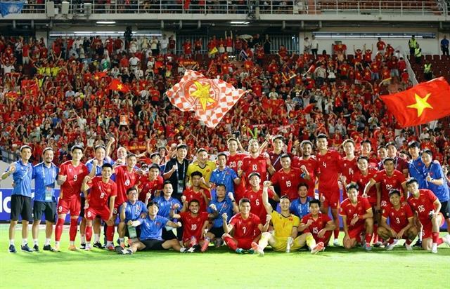 Việt Nam make up nearly 700-day unbeaten run, jump up in FIFA ranking

