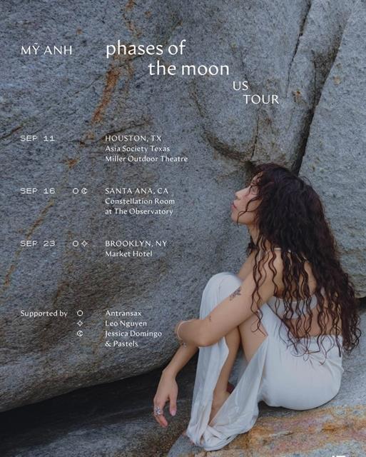 Mỹ Anh announces first US tour