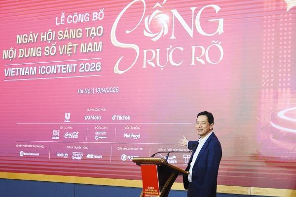 Vietnam iContent2026 highlights positive digital contents, encourages healthy digital environment

