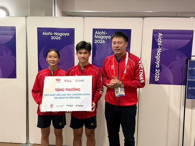 Việt Nam win first medal at Japan Asian Games