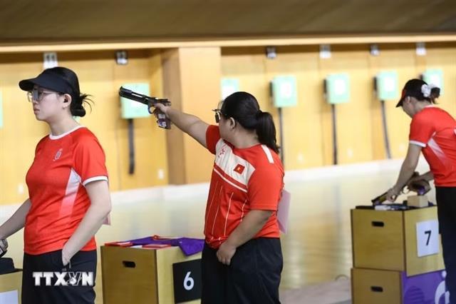 Shooters claim team bronze at Asian Games