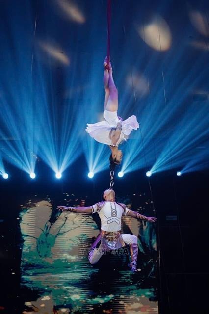 Việt Nam wins gold medal at first International Circus Festival