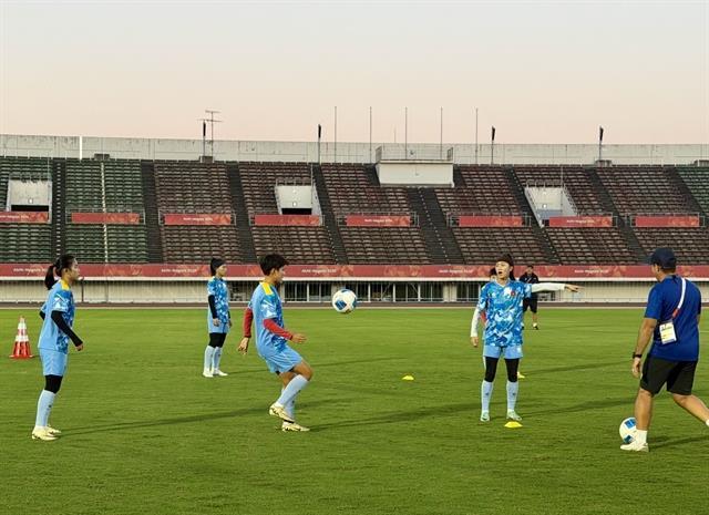 Việt Nams women ready for quarter-final match against China at ASIAD