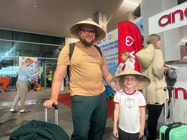 Phú Quốc welcomes first direct flight from Russia