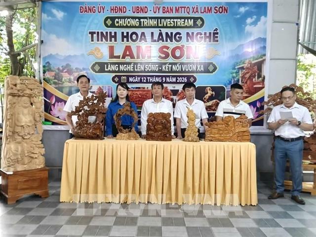 Thanh Hóa promotes OCOP products through livestreaming