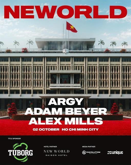 HCM City Independence Palace to host Greek artists electronic concert NEWORLD