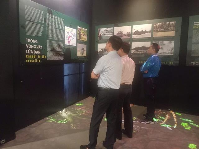 Exhibition tells stories of youth volunteers hardship, determination during war